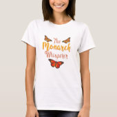 MONARCH BUTTERFLY: Save The Monarchs T-Shirt (Vorderseite)