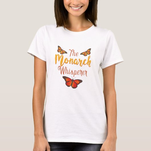 MONARCH BUTTERFLY: Save The Monarchs T-Shirt (Vorderseite)