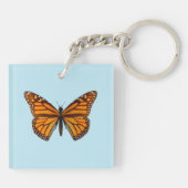 Monarch Butterfly Schlüsselanhänger (Rückseite)