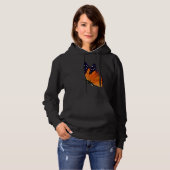 Monarch Butterfly-Schmetterling-Insekt Hoodie (Vorne ganz)