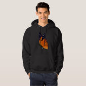 Monarch Butterfly-Schmetterlingsinsekt Hoodie (Vorne ganz)