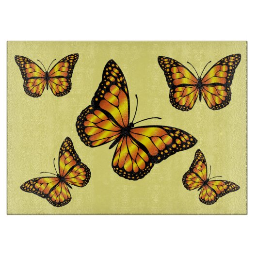 MONARCH BUTTERFLY SCHNEIDEBRETT (Vorderseite)