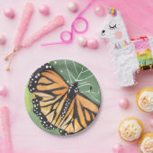 Monarch Butterfly | Schöne Wasserfarbe Pappteller (Party)