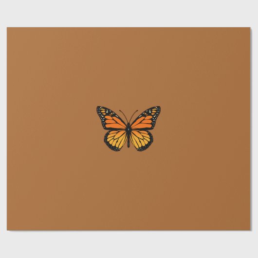 Monarch Butterfly Sensation Geschenkpapier (Flach)