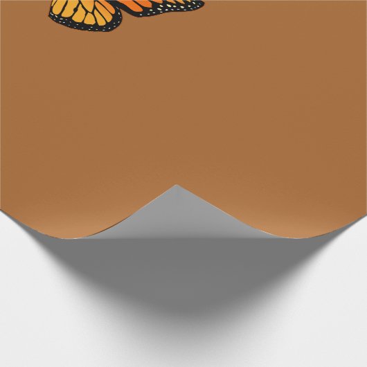 Monarch Butterfly Sensation Geschenkpapier (Ecke)