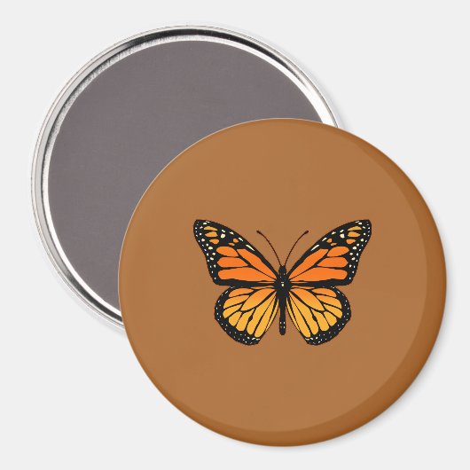 Monarch Butterfly Sensation Magnet (Vorderseite/Rückseite)