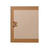 Monarch Butterfly Sensation Notizblock (Rotiert)