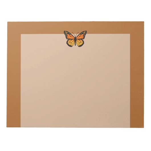 Monarch Butterfly Sensation Notizblock (Vorderseite)