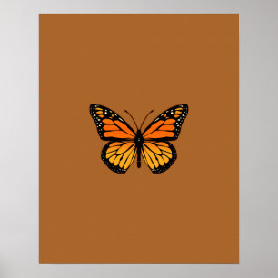 Monarch Butterfly Sensation Poster