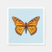 Monarch Butterfly Serviette (Vorderseite)