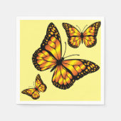 MONARCH BUTTERFLY SERVIETTE (Vorderseite)