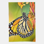Monarch Butterfly Sip Design Geschirrtuch (Vertikal)