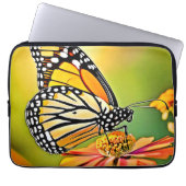 Monarch Butterfly Sip Design Laptopschutzhülle (Vorderseite)