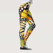 Monarch Butterfly Sip Design Leggings (Rechts)
