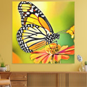 Monarch Butterfly Sip Design Leinwanddruck (Insitu (Wohnzimmer))