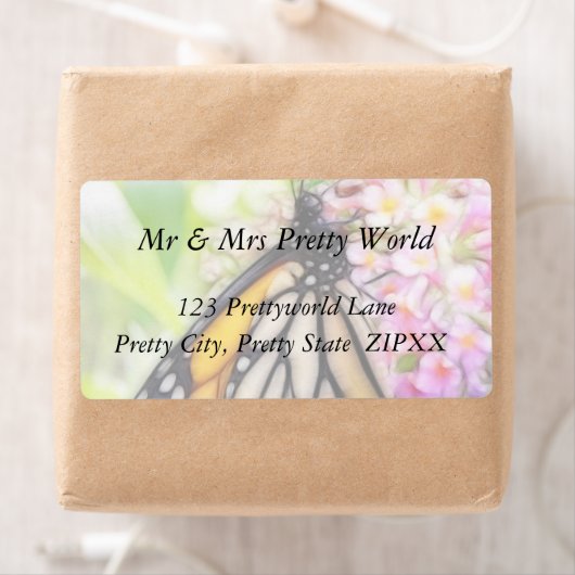 Monarch Butterfly Sipping Nectar (Insitu)