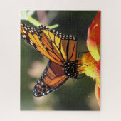 Monarch Butterfly Sonnenblumen Blume Puzzle (Vertikal)