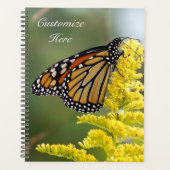 Monarch Butterfly Spiral Wochen/Monatsplaner Planer (Vorderseite)
