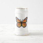 Monarch Butterfly Stein Bierglas (Mittel)