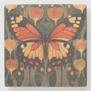 Monarch Butterfly Steinuntersetzer