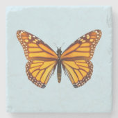 Monarch Butterfly Steinuntersetzer (Vorderseite)