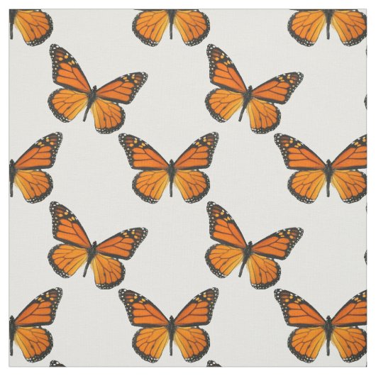 Monarch Butterfly Stoff (Muster)