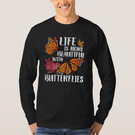 Monarch Butterfly Swea T-Shirt (Vorderseite)
