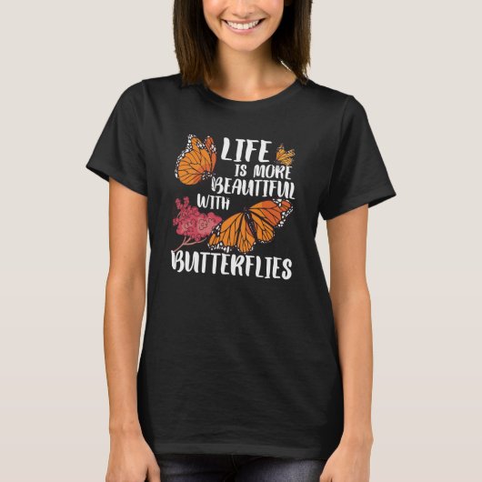 Monarch Butterfly Swea T-Shirt (Vorderseite)