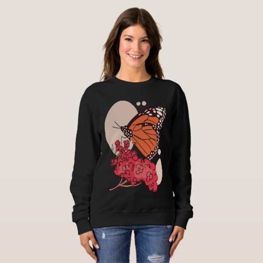 Monarch Butterfly Sweatshirt (Vorne ganz)