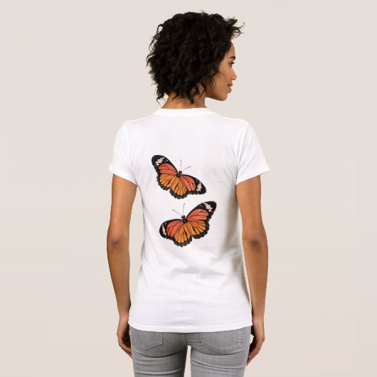 Monarch Butterfly-T - Shirt (Schwarz voll)