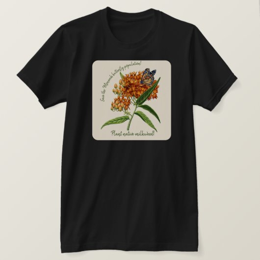 Monarch Butterfly T-Shirt (Design vorne)