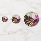 Monarch Butterfly Table Confetti Konfetti (Vorderseiten)