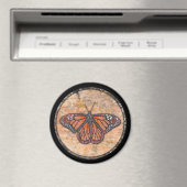 Monarch Butterfly Talking Canyons, New Mexico Magnet (In Situ (Geschirrspüler))