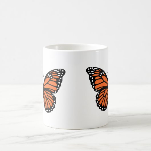 Monarch Butterfly-Tasse Kaffeetasse (Mittel)