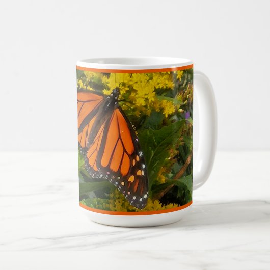 Monarch Butterfly-Tasse Kaffeetasse (VorderseiteRechts)