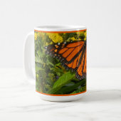 Monarch Butterfly-Tasse Kaffeetasse (Vorderseite Links)