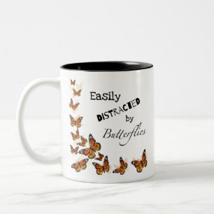 Monarch Butterfly-Tasse Zweifarbige Tasse