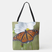 Monarch Butterfly über den Kosmos Tasche (Rückseite)