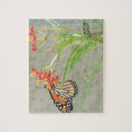 Monarch Butterfly und Raupe Puzzle
