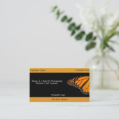 Monarch Butterfly Visitenkarte (Stehend Vorderseite)