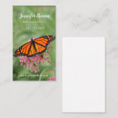 Monarch Butterfly Visitenkarte (Vorne/Hinten)