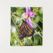 Monarch Butterfly Wandteppich (Vorderseite)