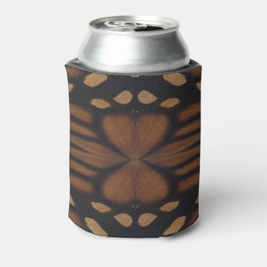 Monarch Butterfly weht Nahes Muster auf Dosenkühler (Kanne Rückseite)