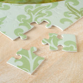 Monarch Butterfly-Wildblumen Gemustertes Puzzle (Seite)