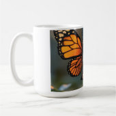 Monarch Butterfly Winged Gnome - Fantasiewesen Kaffeetasse (Links)