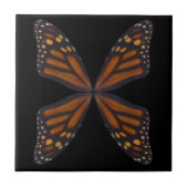Monarch Butterfly Wings Pattern Fliese (Vorderseite)