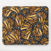 Monarch Butterfly Wings Pattern Mousepad (Vorne)