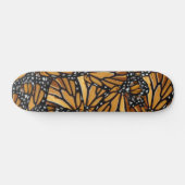 Monarch Butterfly Wings Pattern Skateboard (Horizontal)