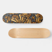 Monarch Butterfly Wings Pattern Skateboard (Horizontal)