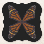 Monarch Butterfly Wings Pattern Untersetzer (Vorderseite)